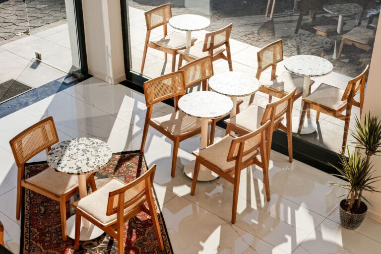 Le terrazzo : du sol au plan de travail, il est pa